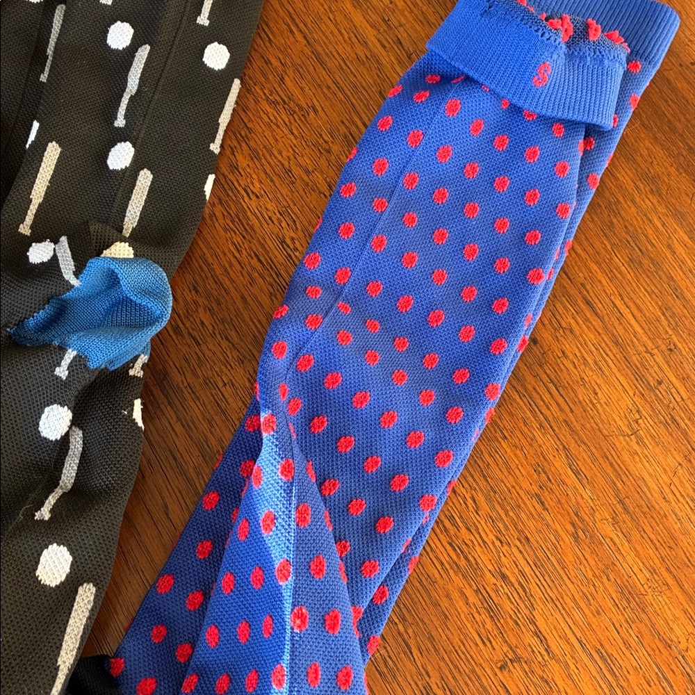 (4 pair) Compression Socks Small Navy - Picture 7 of 10
